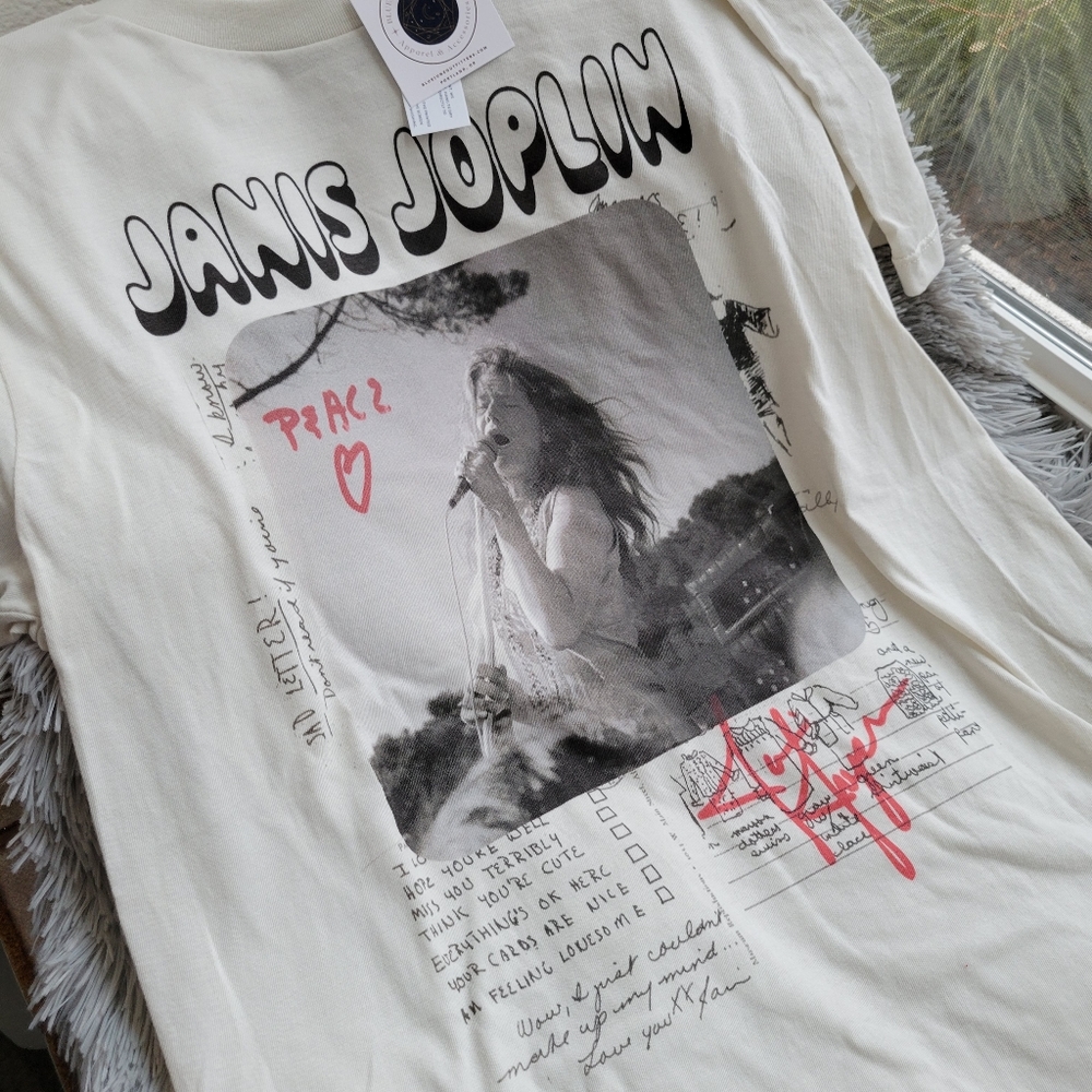 Janis Joplin Tee - Officially Licensed